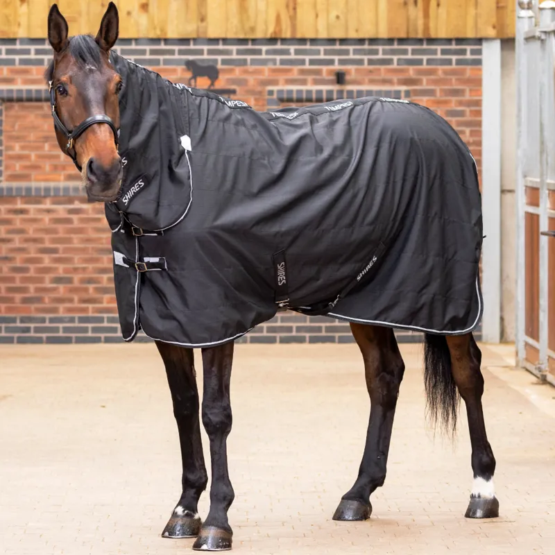 Shires Tempest Lite Combo Stable Rug - Black