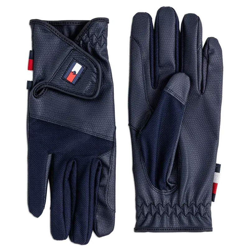 Tommy Hilfiger Adults Duke Riding Gloves - Desert Sky