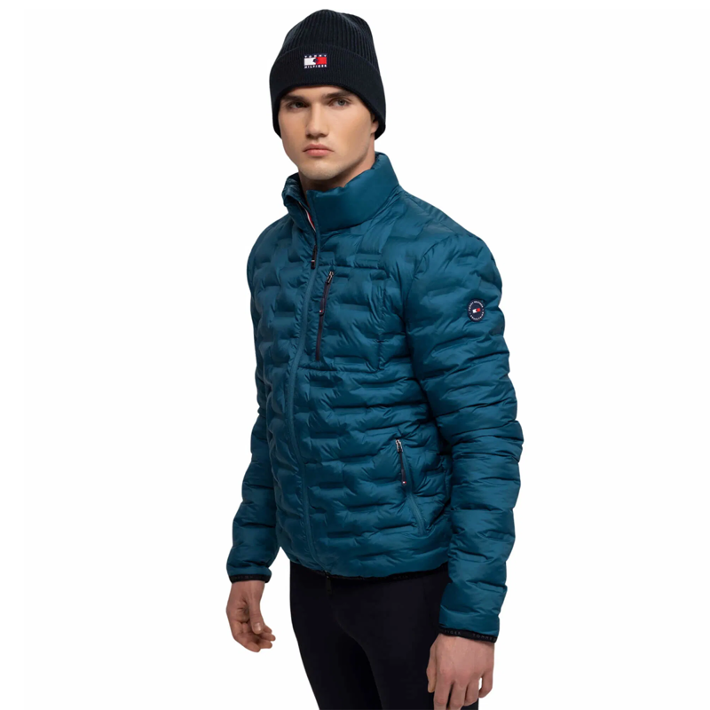 Tommy Hilfiger Men's Charleston Puffer Jacket - Turquoise-3