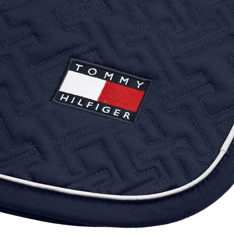 Tommy Hilfiger Oxford Dressage Saddlepad - Desert Sky - Full-1