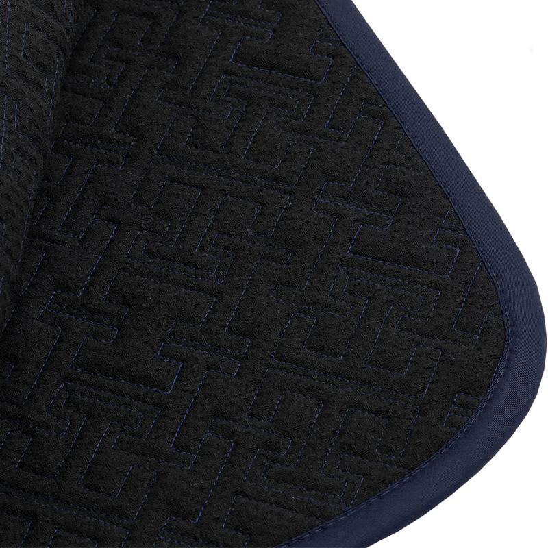 Tommy Hilfiger Oxford Dressage Saddlepad - Desert Sky - Full-4