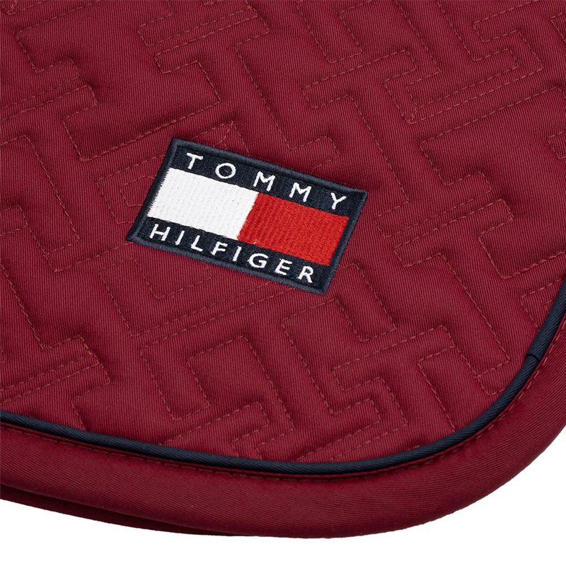 Tommy Hilfiger Oxford Dressage Saddlepad - Rouge - Full -2