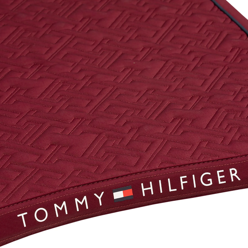 Tommy Hilfiger Oxford Dressage Saddlepad - Rouge - Full -1