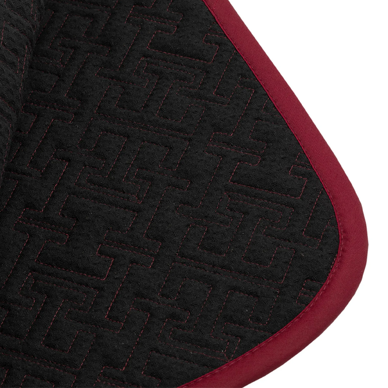 Tommy Hilfiger Oxford Dressage Saddlepad - Rouge - Full -3