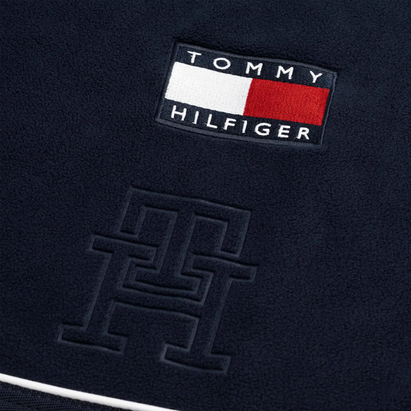 Tommy Hilfiger Oxford Fleece Rug - Desert Sky-3