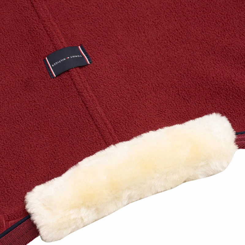 Tommy Hilfiger Oxford Fleece Rug - Rouge-2