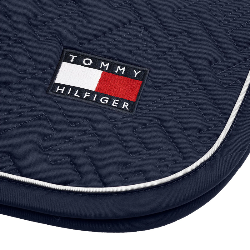 Tommy Hilfiger Oxford Jump Saddlepad - Desert Sky - Full-1