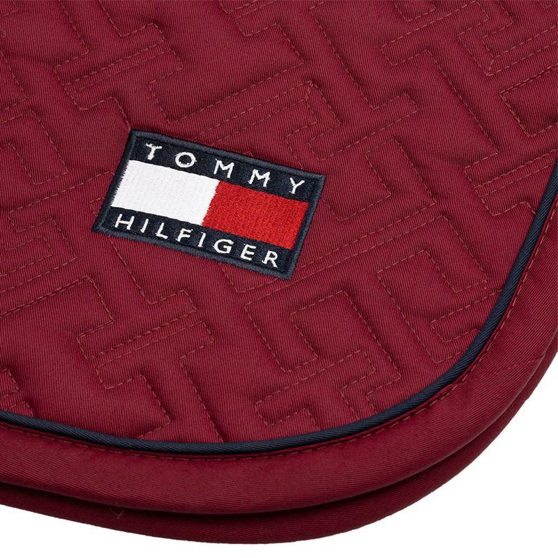 Tommy Hilfiger Oxford Jump Saddlepad - Rouge - Full -1