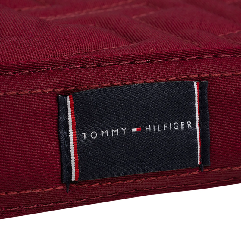 Tommy Hilfiger Oxford Jump Saddlepad - Rouge - Full -3