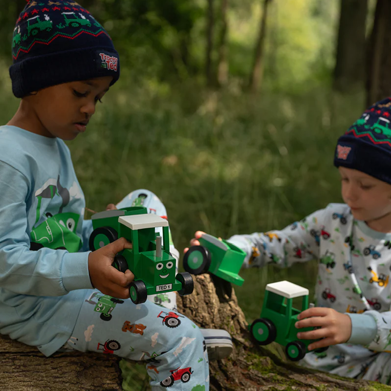 Tractor Ted Toy and Trailer-3