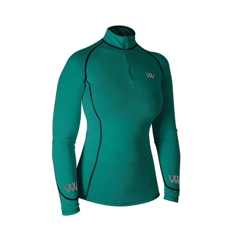 Woof Wear Ladies Performance Riding Shirt - Ocean
