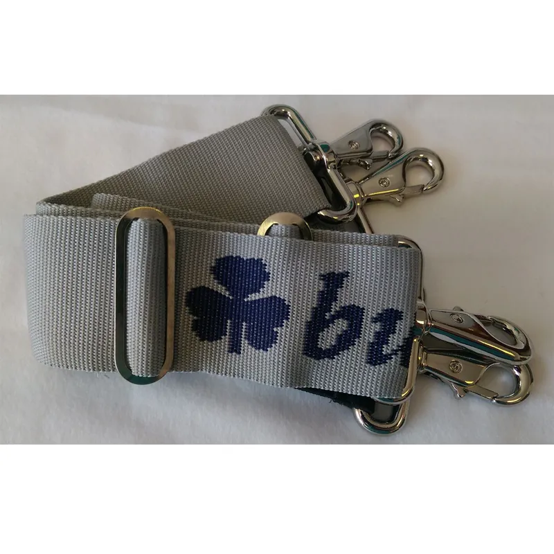 Bucas External Surcingle Set - Silver/Navy