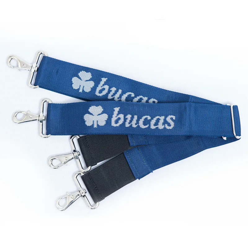 Bucas Internal Surcingle Set - Navy/Silver