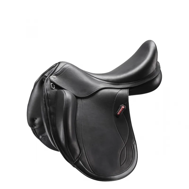 Equipe Olympia Special Single Flap Dressage Saddle 17 +1 - Black