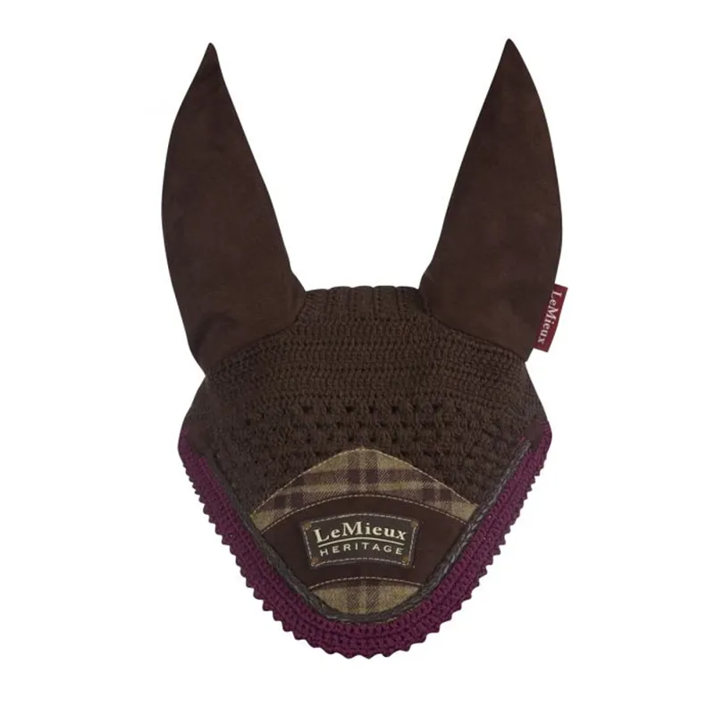 LeMieux Heritage Fly Hood - Plum