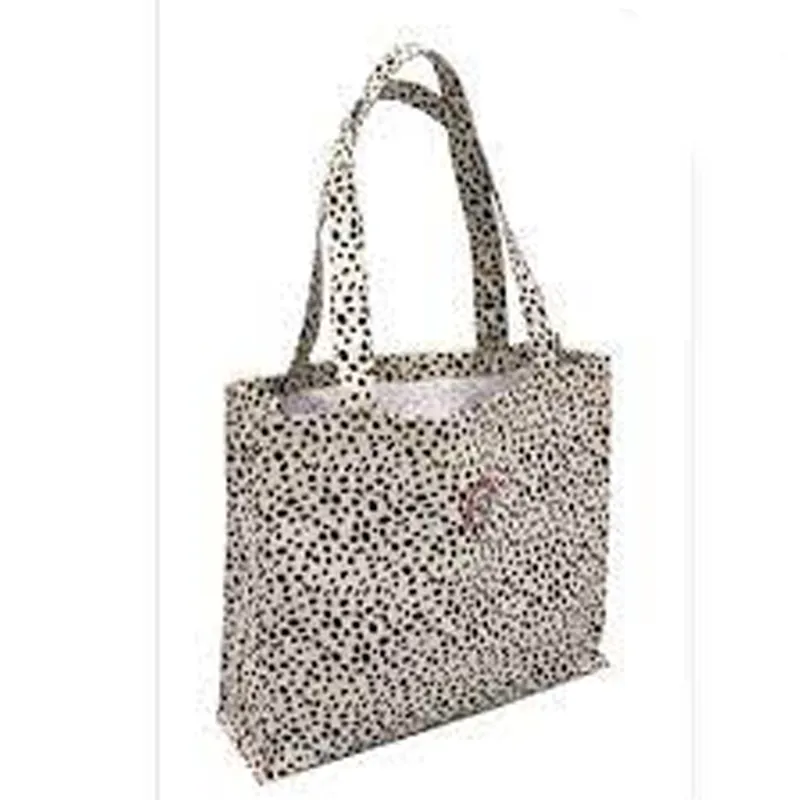 Horseware Tote Bag Dalmatian Print - Cream Print