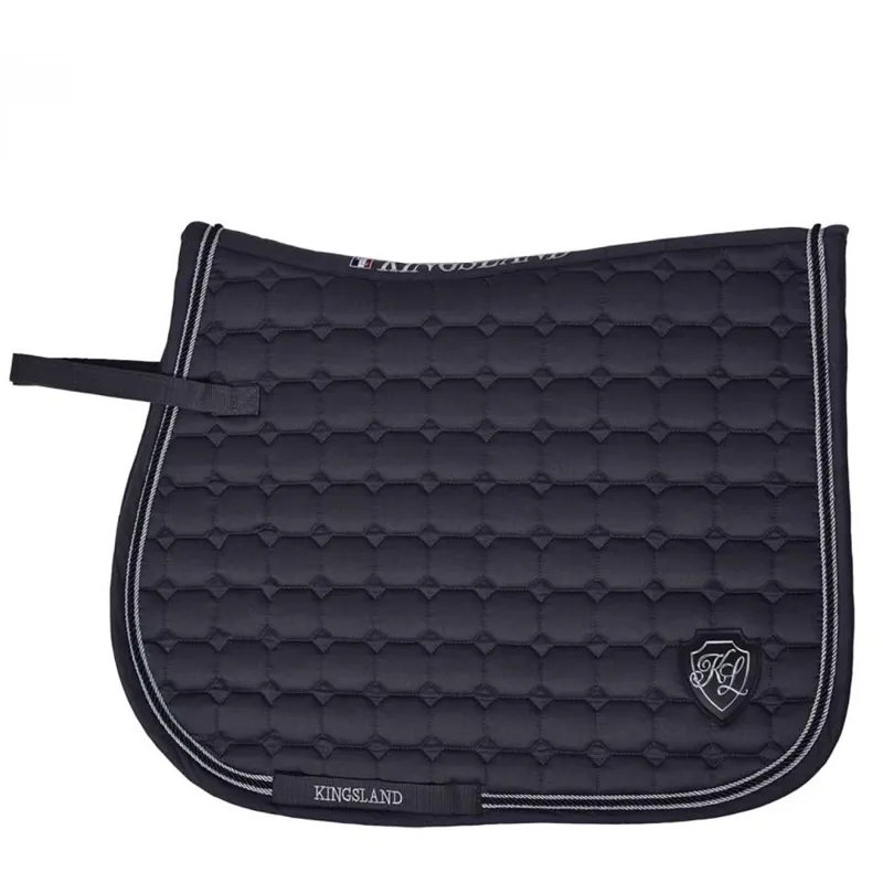 Kingsland Zotique Saddle Pad - Grey Forged Iron