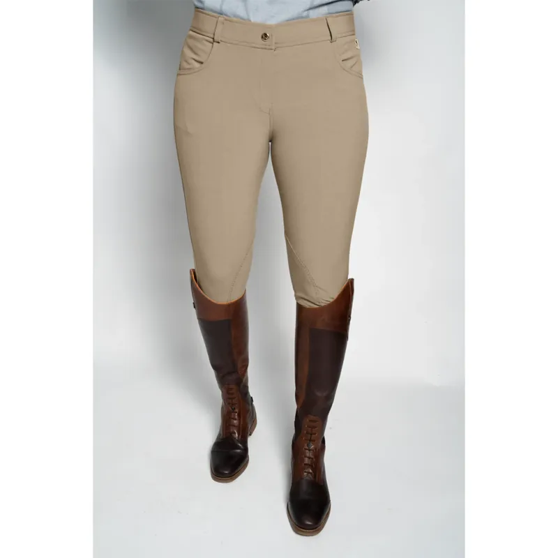 John Whitaker Ivy V2 Ladies Breeches - Beige