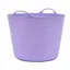 Red Gorilla Tubtrug Flexible Large 38L Bucket - Soft Purple - Limited Edition