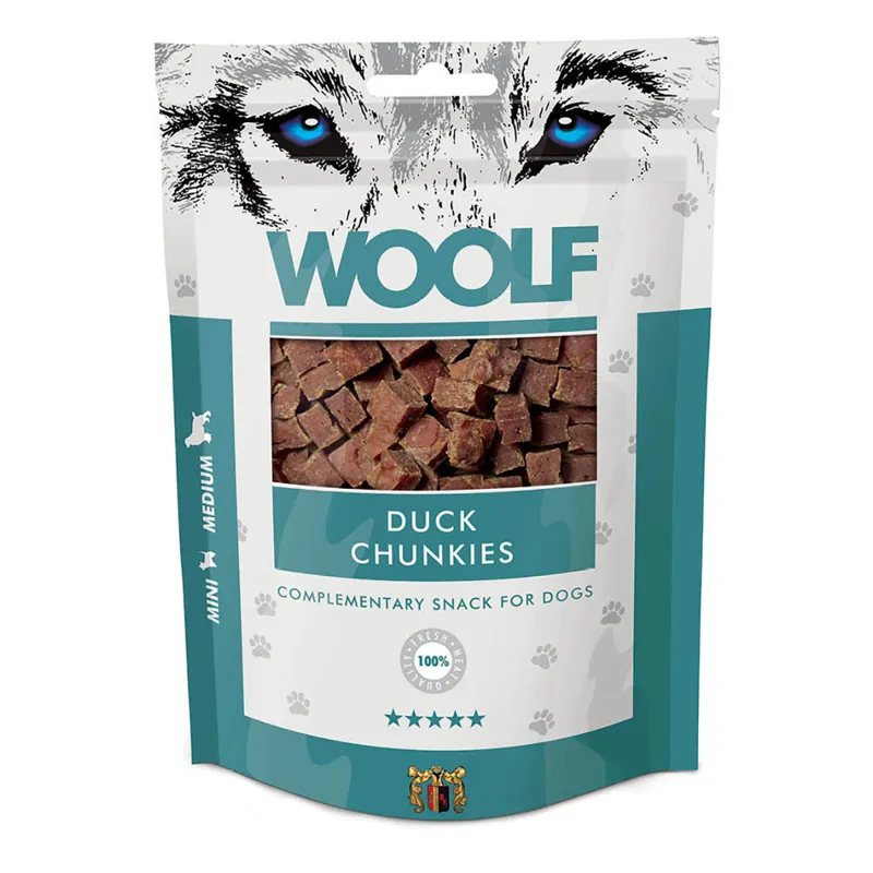 Woolf Duck Chunkies - 100g
