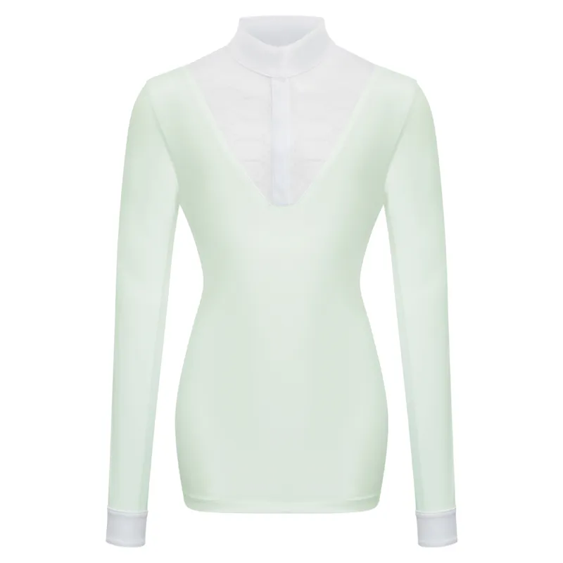 LeMieux Young Rider Eva Long Sleeve Show Shirt - Pistachio