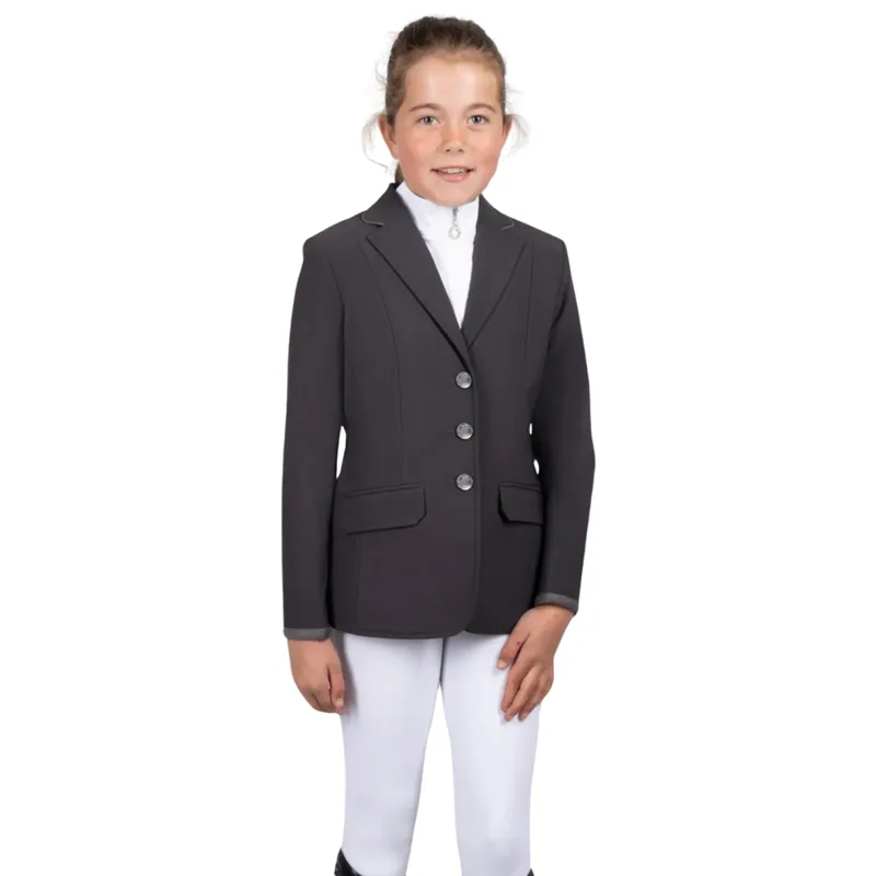Coldstream Next Generation Child's Allanton Show Jacket - Charcoal Grey