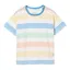 Joules Boys' Laundered Stripe T-Shirt - Cream Multi Stripe