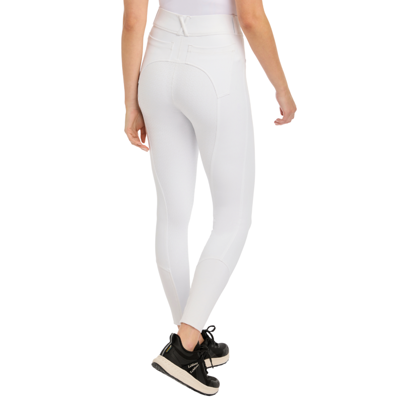 LeMieux Demi Pull On Breggings - White-1