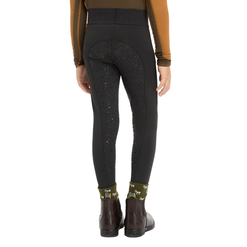 LeMieux Mini Pull On Breeches - Black-1