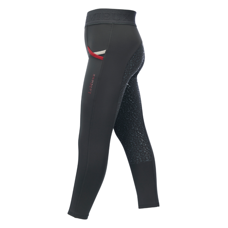 LeMieux Mini Pull On Breeches - Cinder-1