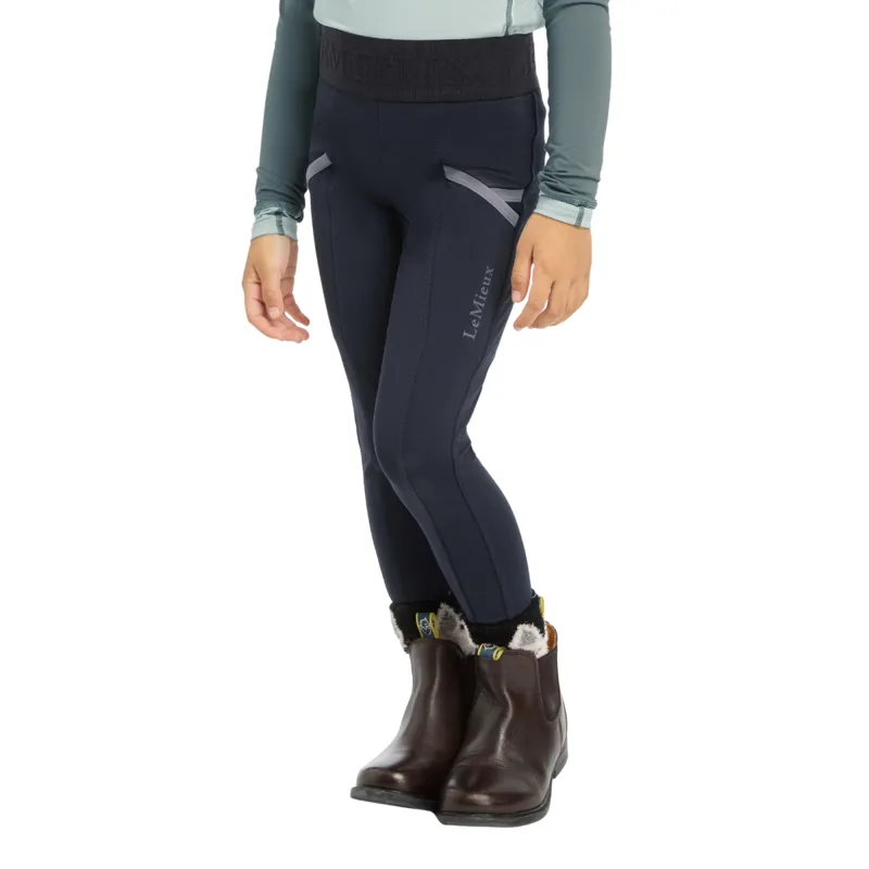 LeMieux Mini Pull On Breeches - Navy