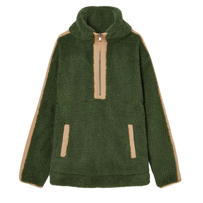 Joules Ladies Tilly Quarter Zip Fleece - Green