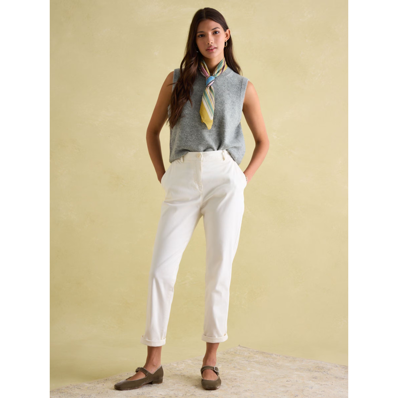 Joules Ladies Holly Knitted Vest - Grey-2