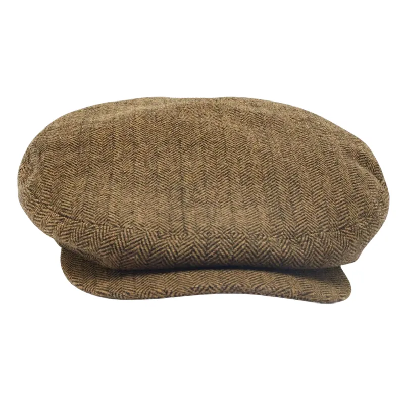 Joules Men's Ashby Flat Hat - Brown Check