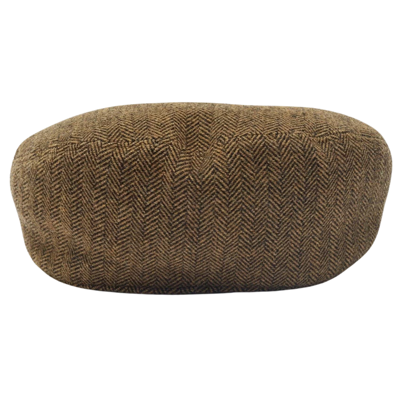 Joules Men's Ashby Flat Hat - Brown Check-1