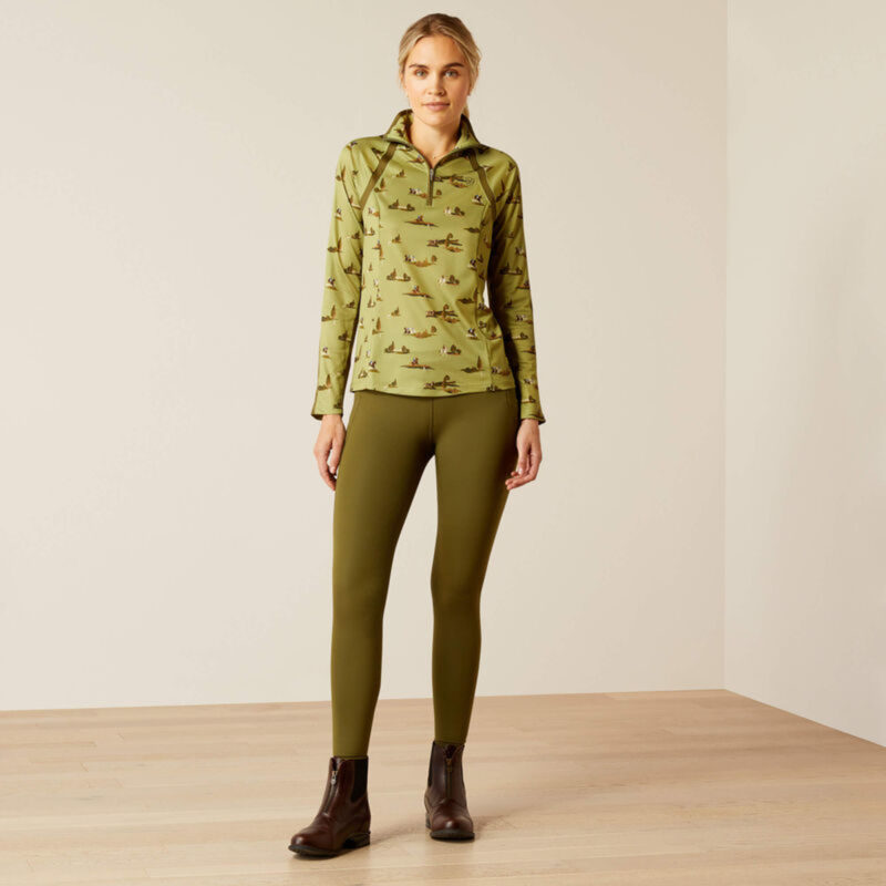 Ariat Women's Sunstopper 3.0 1/4 Zip Base Layer - Hacking Around-4