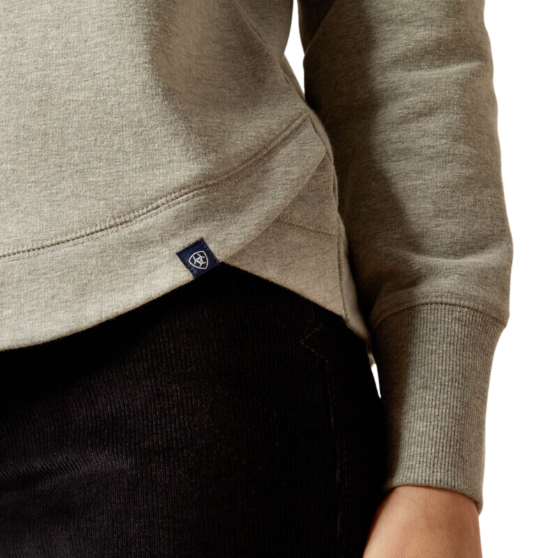 Ariat Women's Benicia Sweatshirt - Heather Grey-3