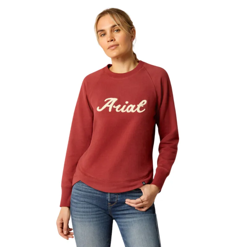 Ariat Women's Benicia Sweatshirt - Burnt Russet