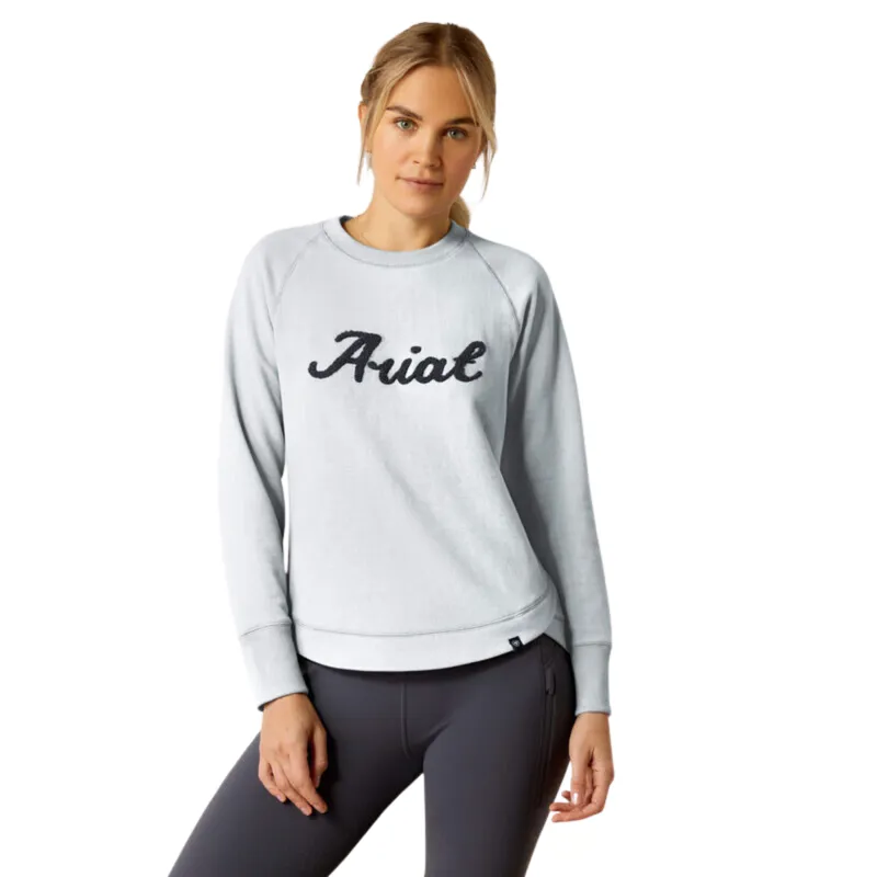 Ariat Women's Benicia Sweatshirt - Cerulean Heather