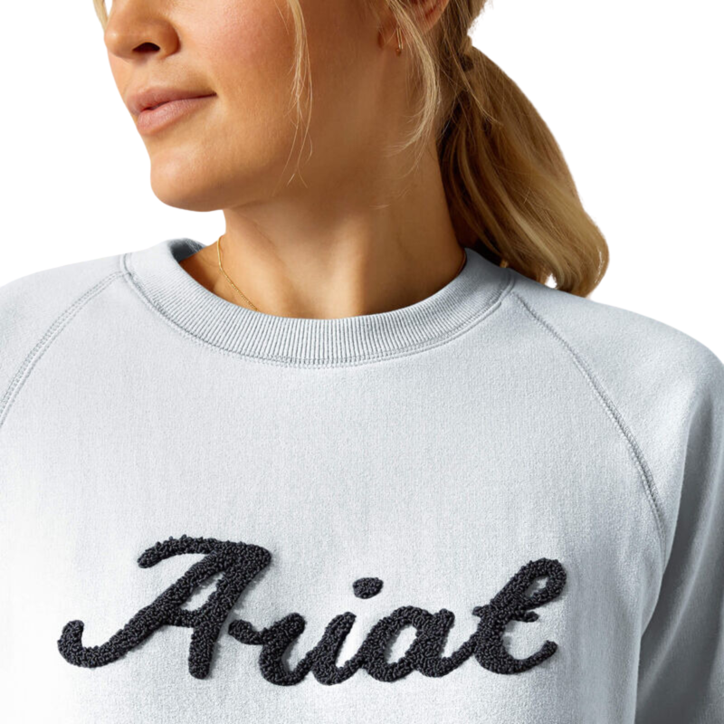 Ariat Women's Benicia Sweatshirt - Cerulean Heather-2