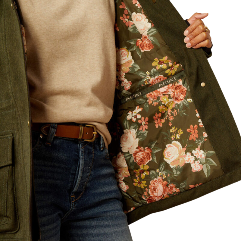 Ariat Women's Rhodium H2O Insulated Parka - Rosin-2