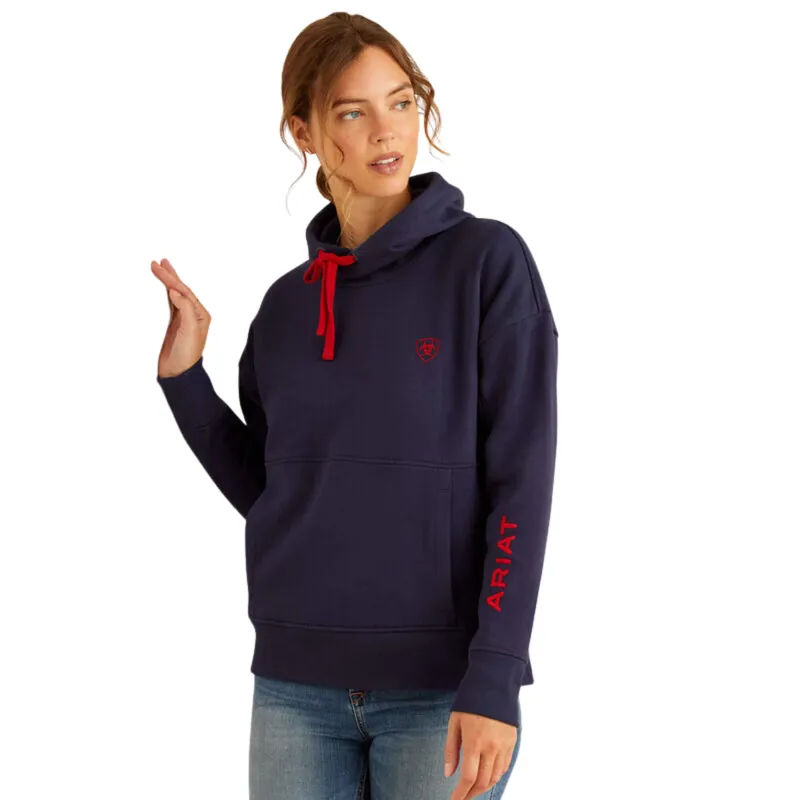 Ariat Women's Rabere Hoodie - Navy Eclipse