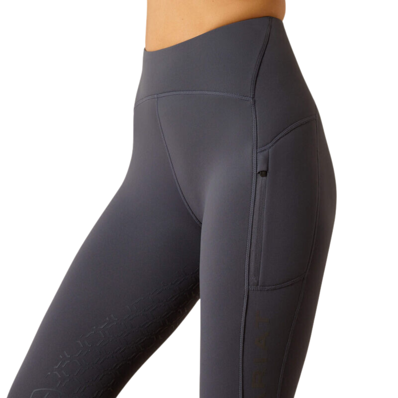 Ariat Women's Venture Thermal Half Grip Tights - Ombre Blue-2