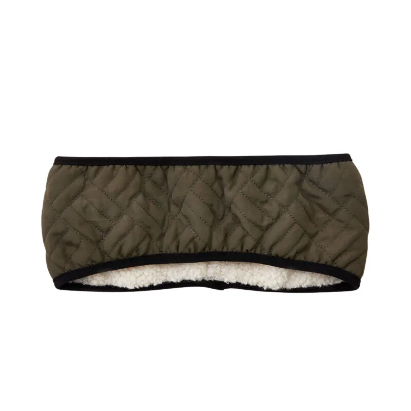 Ariat Reversible Quilted Headband - Olive Green