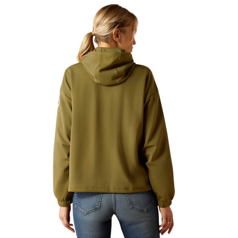 Ariat Women's Moraga Hoodie - Winter Moss-1