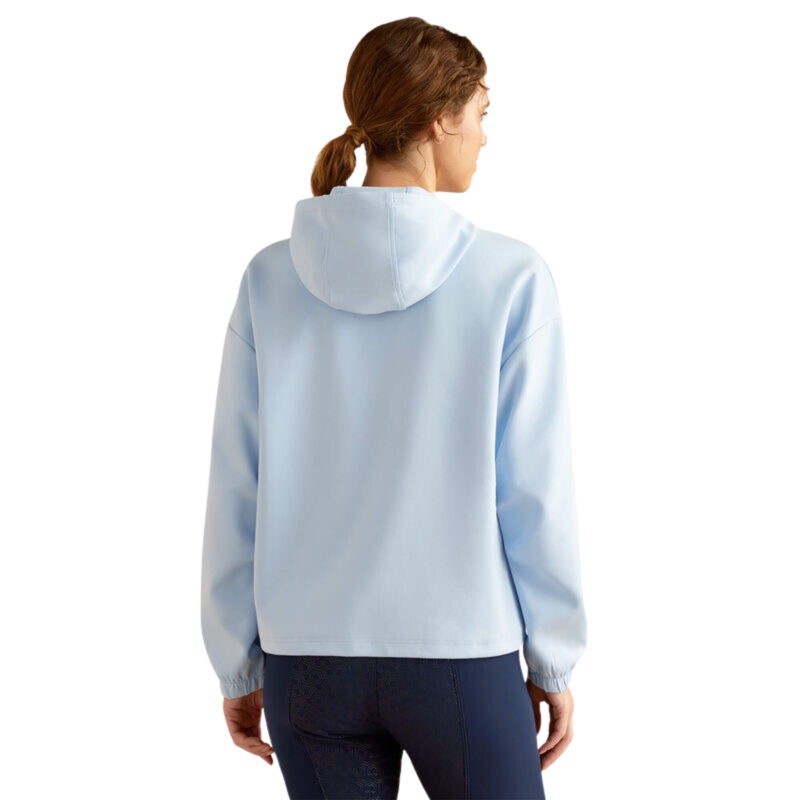 Ariat Women's Moraga Hoodie - Cerulean Heather-1