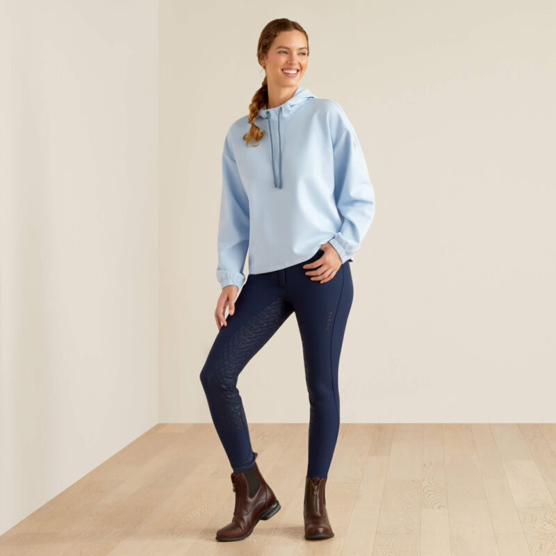 Ariat Women's Moraga Hoodie - Cerulean Heather-3