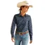 Ariat Women's Team Kirby Stretch Western Shirt - Backwoods Ikat