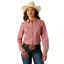 Ariat Women's Kirby Stretch Western Shirt - Garnet Rose Geo