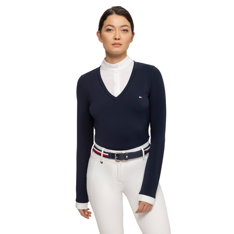 Tommy Hilfiger Women's Montana 2-in-1 Show Shirt - Desert Sky -2